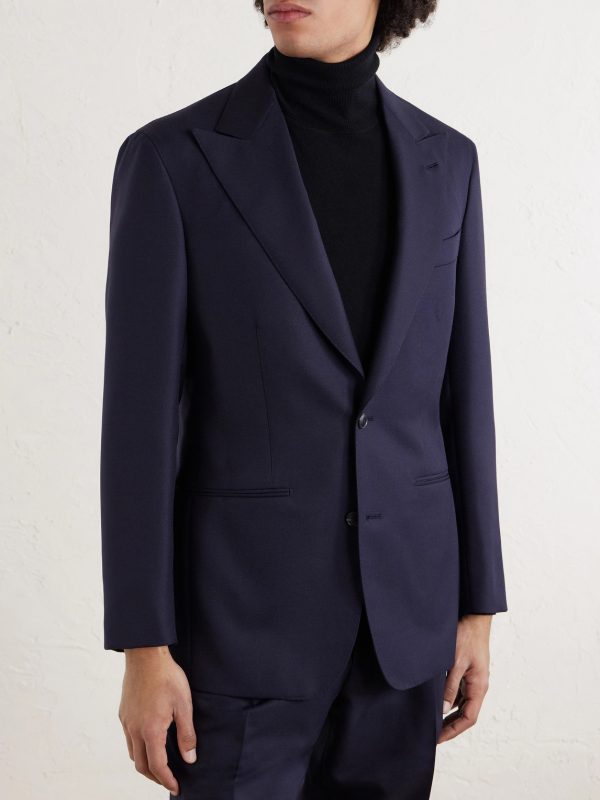 Wool Suit Jacket - FR Wool Suit Jacket - FR