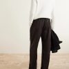 Straight-Leg Cashmere Drawstring Trousers - BK