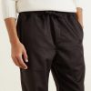 Straight-Leg Cashmere Drawstring Trousers - E1