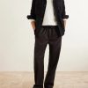 Straight-Leg Cashmere Drawstring Trousers - OU