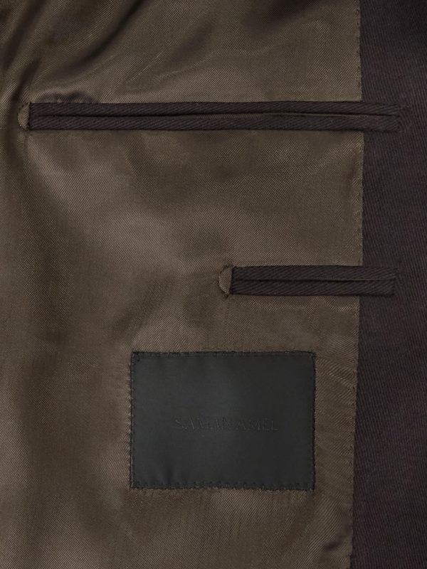Cotton-Blend Twill Suit Jacket - E1