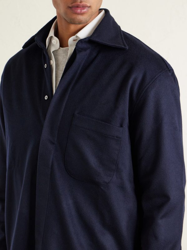 Cashmere Shirt Jacket - CU Cashmere Shirt Jacket - CU