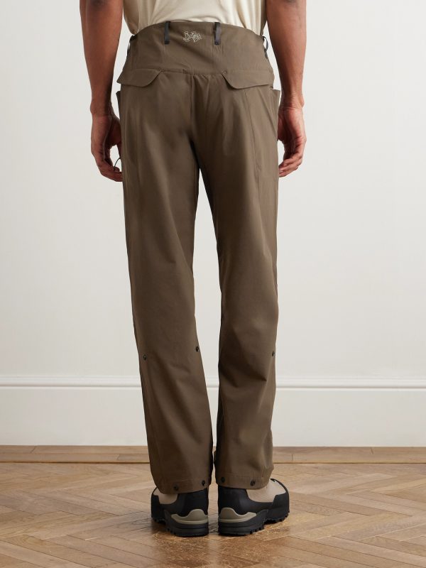 Traka Straight-Leg Recycled-Shell Trousers - BK
