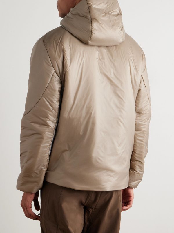 Biome Recycled-Ripstop Hooded Jacket - BK