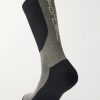 Lineage Three-Pack Cotton-Blend Socks - BK Lineage Three-Pack Cotton-Blend Socks - BK