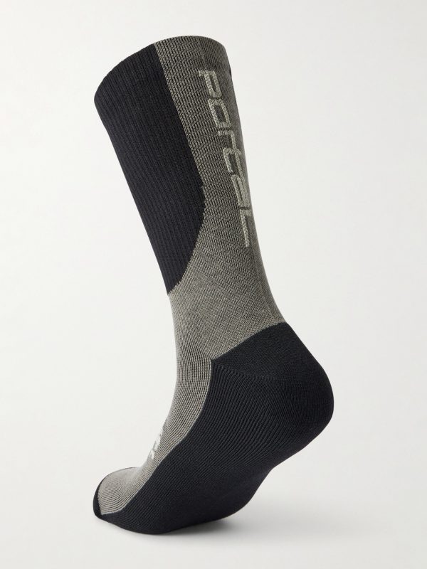 Lineage Three-Pack Cotton-Blend Socks - BK Lineage Three-Pack Cotton-Blend Socks - BK