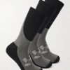 Lineage Three-Pack Cotton-Blend Socks Lineage Three-Pack Cotton-Blend Socks