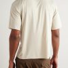 Lateral Peak Logo-Print Recycled-Jersey T-Shirt - BK