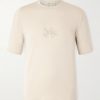 Lateral Peak Logo-Print Recycled-Jersey T-Shirt