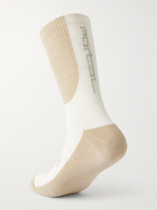 Lineage Three-Pack Cotton-Blend Socks - BK Lineage Three-Pack Cotton-Blend Socks - BK
