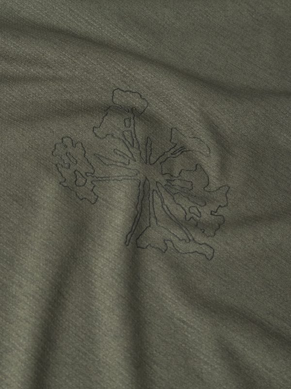 Lateral Peak Logo-Print Recycled-Jersey T-Shirt - CU Lateral Peak Logo-Print Recycled-Jersey T-Shirt - CU