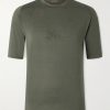 Lateral Peak Logo-Print Recycled-Jersey T-Shirt Lateral Peak Logo-Print Recycled-Jersey T-Shirt