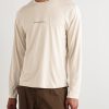 Lateral Peak Logo-Print Recycled-Jersey T-Shirt - FR Lateral Peak Logo-Print Recycled-Jersey T-Shirt - FR