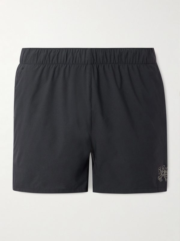 Marka Liner Straight-Leg 5" Mesh-Trimmed Recycled-Shell Running Shorts Marka Liner Straight-Leg 5" Mesh-Trimmed Recycled-Shell Running Shorts