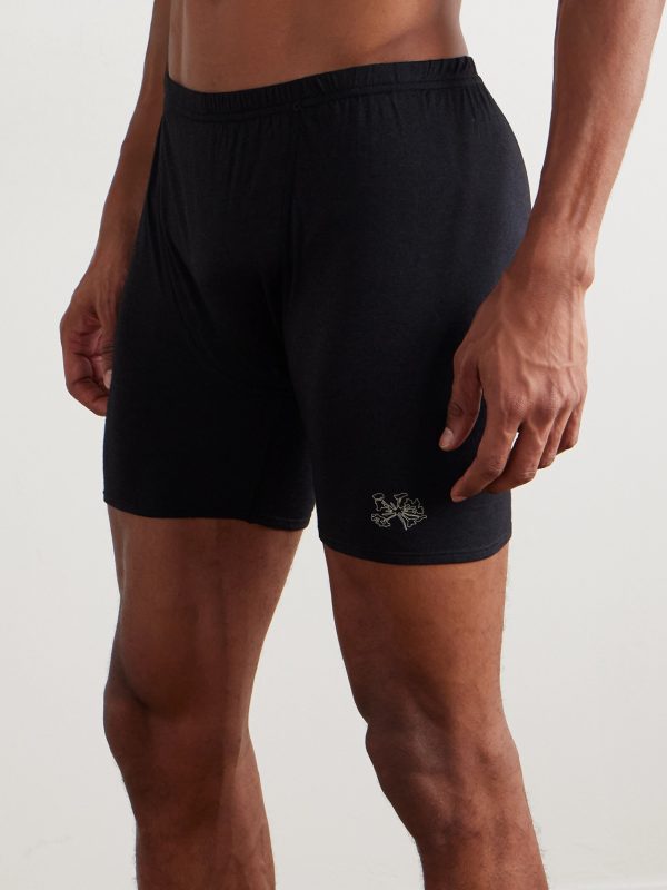 Drift Straight-Leg Merino Wool-Blend Boxer Briefs - OU