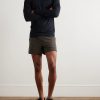 Marka Liner Straight-Leg 5" Mesh-Trimmed Recycled-Shell Running Shorts - OU