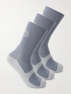 Pattern Active Three-Pack Jacquard-Knit Socks Pattern Active Three-Pack Jacquard-Knit Socks