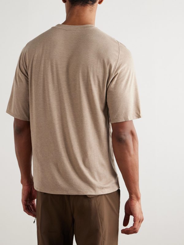 Drift Merino Wool-Blend Jersey T-Shirt - BK Drift Merino Wool-Blend Jersey T-Shirt - BK