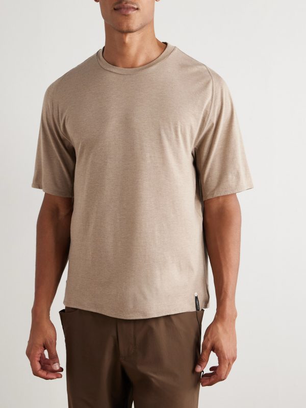 Drift Merino Wool-Blend Jersey T-Shirt - FR Drift Merino Wool-Blend Jersey T-Shirt - FR