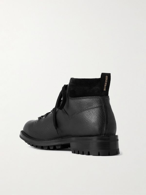 Herbie Full-Grain Leather Boots - BK Herbie Full-Grain Leather Boots - BK