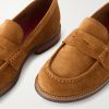 Nate Suede Penny Loafers - CU