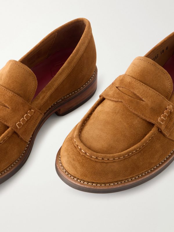 Nate Suede Penny Loafers - CU