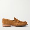 Nate Suede Penny Loafers