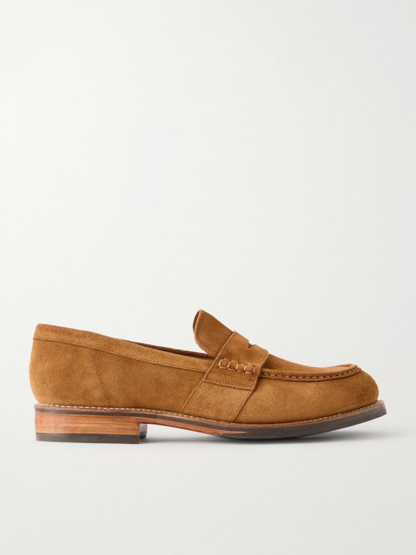 Nate Suede Penny Loafers