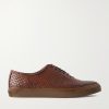Mie Woven Leather Sneakers Mie Woven Leather Sneakers