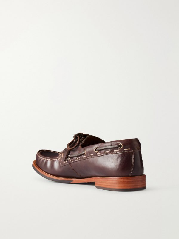 Claude Leather Boat Shoes - BK Claude Leather Boat Shoes - BK
