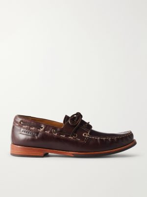 Claude Leather Boat Shoes