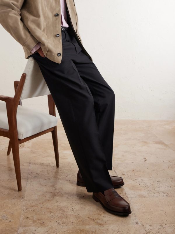 Epsom Leather Penny Loafers - OU Epsom Leather Penny Loafers - OU
