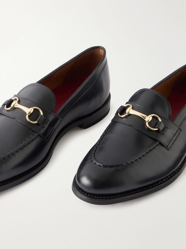 Franklin Horsebit-Embellished Leather Loafers - CU