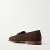 Franklin Horsebit-Embellished Suede Loafers - BK Franklin Horsebit-Embellished Suede Loafers - BK