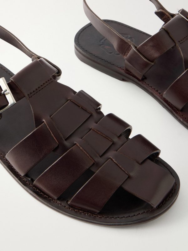 Quinton Leather Fisherman Sandals - CU
