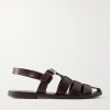 Quinton Leather Fisherman Sandals