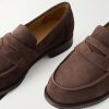 Epsom Suede Penny Loafers - CU Epsom Suede Penny Loafers - CU