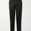 Straight-Leg Super 220s Wool Trousers