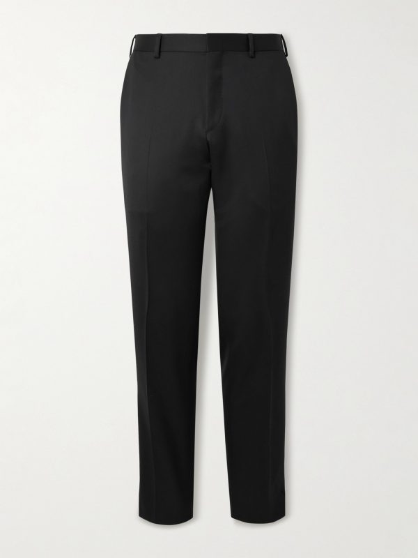 Straight-Leg Super 220s Wool Trousers