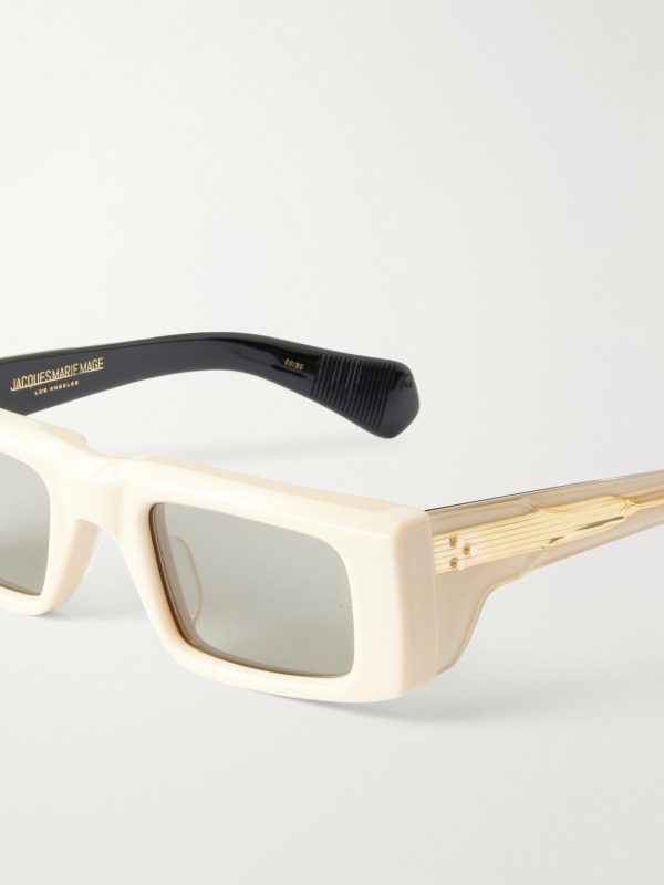 Rimbaud Square-Frame Acetate Sunglasses - CU