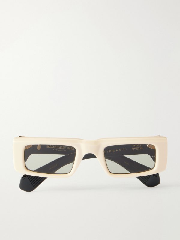 Rimbaud Square-Frame Acetate Sunglasses