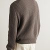 Heston Ribbed Cashmere Half-Zip Sweater - BK Heston Ribbed Cashmere Half-Zip Sweater - BK