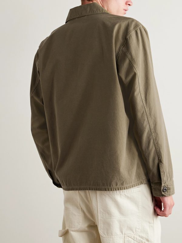Renard Twill Overshirt - BK Renard Twill Overshirt - BK