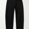 Carpenter Straight-Leg Cropped Cotton-Blend Twill Trousers