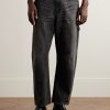 Carpenter Straight-Leg Cropped Jeans - FR Carpenter Straight-Leg Cropped Jeans - FR