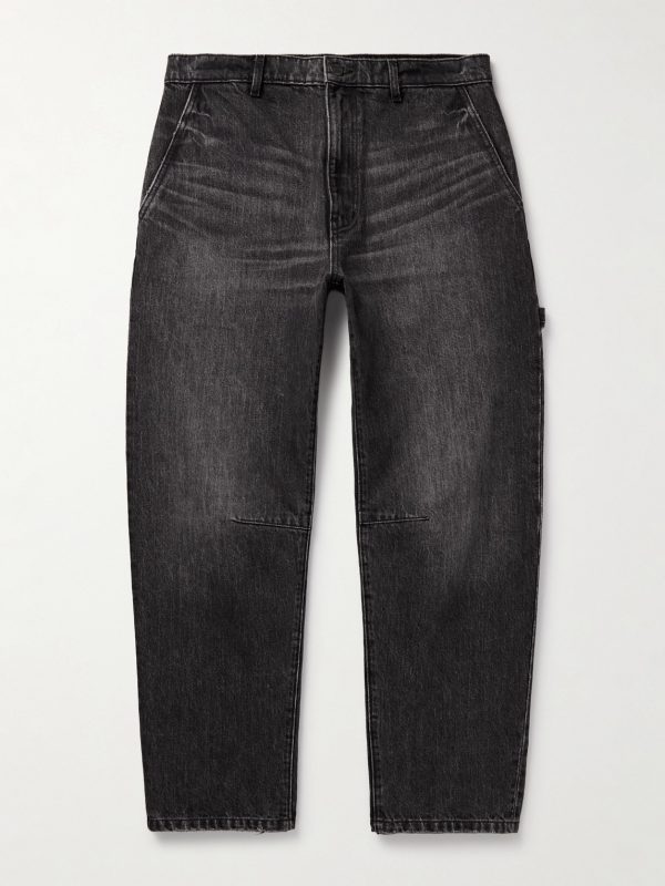 Carpenter Straight-Leg Cropped Jeans Carpenter Straight-Leg Cropped Jeans