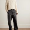 Carpenter Straight-Leg Cropped Jeans - OU Carpenter Straight-Leg Cropped Jeans - OU