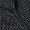 Ribbed-Knit Zip-Up Cardigan - CU