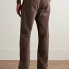 Billie Straight-Leg Cotton-Corduroy Trousers - BK Billie Straight-Leg Cotton-Corduroy Trousers - BK