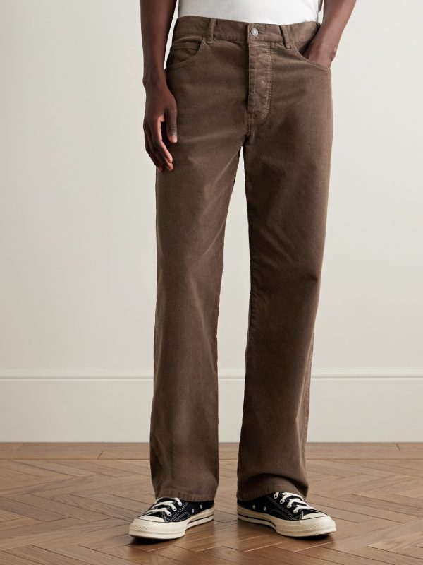 Billie Straight-Leg Cotton-Corduroy Trousers - FR Billie Straight-Leg Cotton-Corduroy Trousers - FR